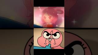 Original vs Anime Baby Anais Gumball Cartoon gumball tawog edit [upl. by Fotinas]