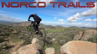 First Time Riding Norco Trails Radar Wyle and Angry Pigeon Feb 3 2024 [upl. by Celestia73]