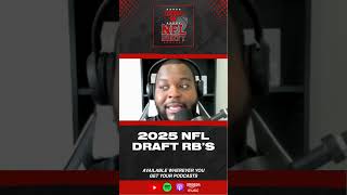 How many RBs will be drafted in the 2025 NFL Draft  NFL Draft Podcast nfldraft nfl football [upl. by Airamana]