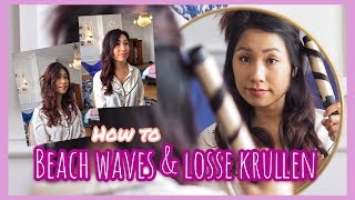 How to Beach waves amp losse krullen [upl. by Yancey]