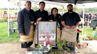 FUNERAL Burial Fatafehi O Utuone Misimoa Manu [upl. by Carolin]