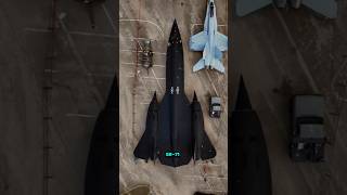 The fastest aircraft in aviation historyLockheed SR71 Blackbird shorts history speed military [upl. by Meisel990]