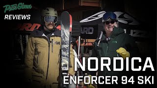 Peter Glenn Reviews 2425 Nordica Enforcer 94 Ski [upl. by Bond943]