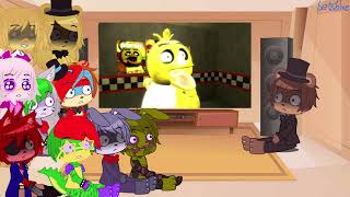 Security BreachFNAF1 react to Freddys SpaghettiriaRequest REUPLOAD [upl. by Hnahc107]