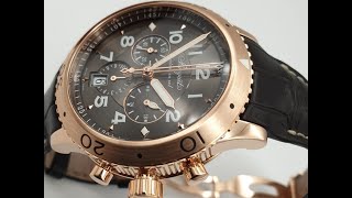 Breguet Type XXI Flyback Chronograph 425 mm 3810BR929ZU [upl. by Robbert]