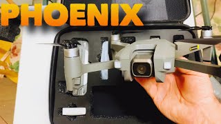 Vivitar VTI Phoenix Foldable Camera Drone Unbox and Setup [upl. by Riess]