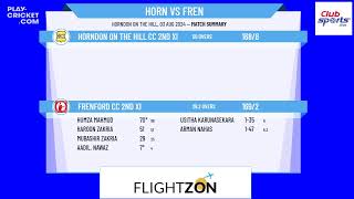 Horndon On The Hill CC 2nd XI v Frenford CC 2nd XI [upl. by Ultann989]