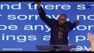 🔥 Pastor Mark Moore WHOOPING And Going Into A CRAZY PRAISE BREAKquot Its Over Nowquot [upl. by Rickie897]