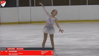 Iida Karhunen – 2024 Bosphorus Cup FS [upl. by Amerigo]