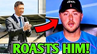 Michael Clarke ROASTS Ollie Robinson  England Vs Australia Ashes Test Series News Facts [upl. by Kam380]