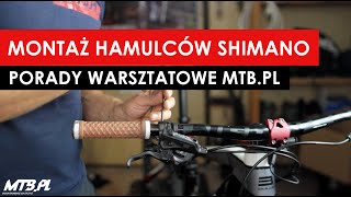 Porady MTBpl montaż hamulców Shimano [upl. by Fiden]