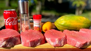 Steak Tenderizing ExperimentWhats the best way to tenderize steaks [upl. by Hna]