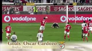 OSCAR CARDOZO the best ofgoals benfica 2010 HD [upl. by Truk]