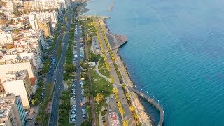 Limassol Cyprus  Sea Front Promenade [upl. by Sacttler472]