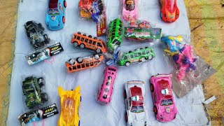 cars unboxing bus police car racing super car Jeep for baby toys [upl. by Enortna]