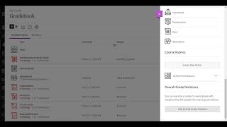 Blackboard training Gradebook [upl. by Edasalof]