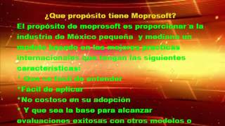 Moprosoft [upl. by Armat206]