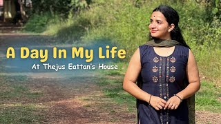 A day in my life  Thejus eatn’s house  In Laws  Family❤️  Malavika Krishnadas [upl. by Rakso]