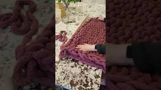 Chunky Blanket Loom [upl. by Eiramave346]