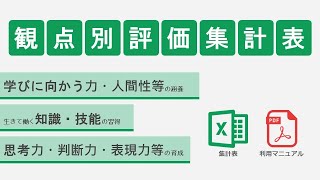 観点別評価集計表の使い方を動画でも説明します！ [upl. by Sabelle]