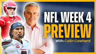 Colin Cowherds NFL Week 4 Predictions  Picks for Jalen Hurts JaMarr Chase amp More 2024 [upl. by Atiuqam]