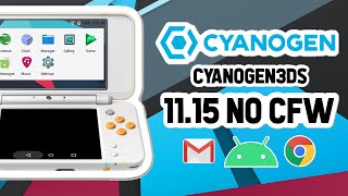 CYANOGEN3DS RUN ANDROID OS ON A 3DS 1115  NO CFW HOMEBREW LAUNCHER [upl. by Derraj]