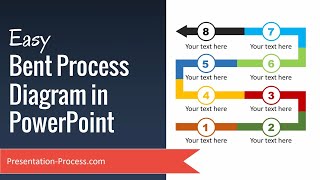 Easy Bent Process Diagram in PowerPoint [upl. by Pauly]