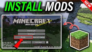 How To Install Minecraft Mods  Full Guide [upl. by Caye]