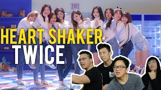 TWICE quotHEART SHAKERquot MV Reaction [upl. by Ardni]