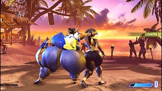 Street Fighter 6  Fat AKI vs Fat ChunLi [upl. by Akeenahs]