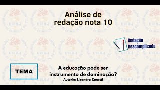 Vestibular UERJ 2023  Análise de redação nota 10 [upl. by Halullat]