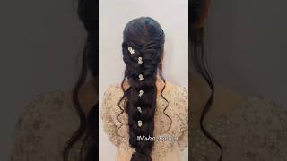 Bridal hairstyles hairstyle trending youtubeshorts youtubevideo hairtutorial bridal hairideas [upl. by Allina]