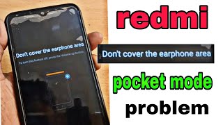 redmi 9a pocket mode off solution [upl. by Akcir357]