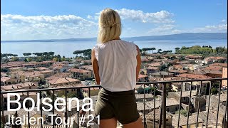 🇮🇹 Italien Tour 21  Lago di Bolsena 5€24h Stellplatz [upl. by Roselle]