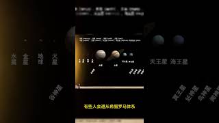 shorts 中西方不同行星命名方式的文化背景 欧美用希腊罗马神名命名 中国用传统五行和中国科学家命名 history 希臘 希腊神话 中国五行 [upl. by Zimmermann]