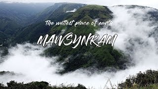 Mawsynram  The wettest place of earth  Cherapunji  Meghalaya [upl. by Ivz]