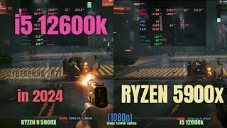 I5 12600k vs Ryzen 5900x in 2024 [upl. by Finstad]