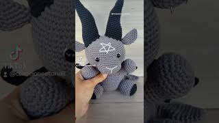 Baphomet 24 cm amigurumi crochet amigurumiganchillo baphomet [upl. by Meredi]