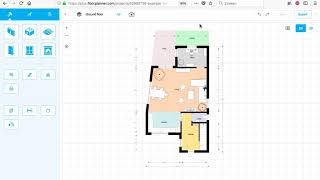 Floorplanner 4 Dimensions and measurements [upl. by Anoit86]