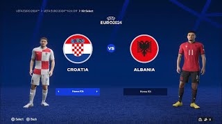 Epic Euro Cup Battle Croatia vs Albania  FIFA 24quot [upl. by Saenihp]