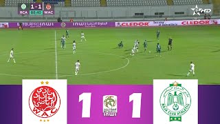 Wydad AC contre Raja CA 11  Botola Pro Derby 202425  Résumé de Match [upl. by Lawley]