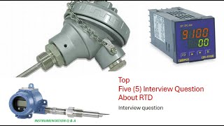 Top five 5 Interview question about RTD [upl. by Trent67]