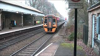 Hebden Bridge station Dec 2022 [upl. by Semele]