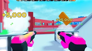 I Cannot use GUNs 🔫 Roblox Big Paintball [upl. by Tan830]