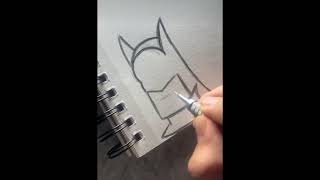 Batman drawing drawing batman [upl. by Serilda]