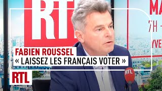 Fabien Roussel  quotLaissez voter les Français au premier tourquot [upl. by Mossberg807]