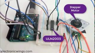 Stepper Motor Control Using Arduino [upl. by Nohsreg]