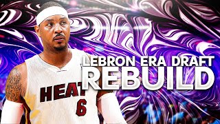 LEBRON ERA FANTASY DRAFT REBUILD NBA 2K24 [upl. by Shedd]