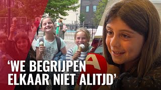 Laatste schooldag Oekraïense kinderen op Nederlandse school [upl. by Aliuqaj]