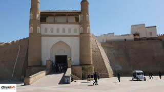 The Ark Fortress 4th century the ancient center of Bukhara [upl. by Hyams]